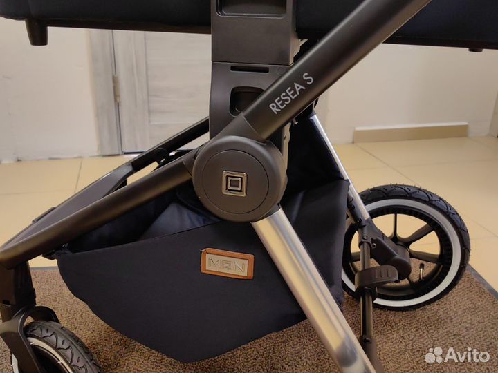 Коляска 2 в 1 Moon Resea S Navy