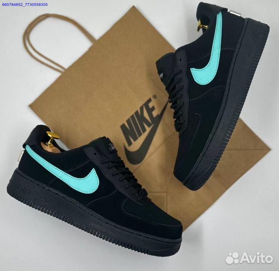 Кроссовки Nike Air Force 1 Low Tiffany (Арт.36928)