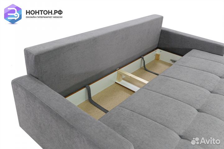Диван пантограф Лоретт серый