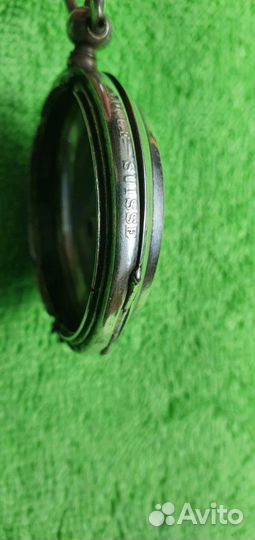 Серебряный корпус карманных часов, 1870-1880 гг