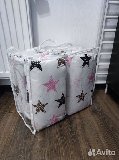 Бортики в детскую кроватку