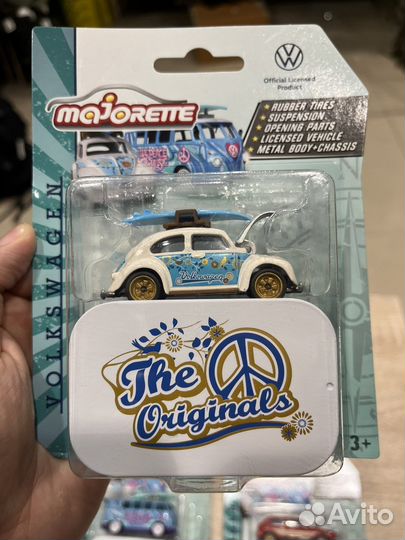 Majorette Volkswagen Golf Transporter T1 Beetle