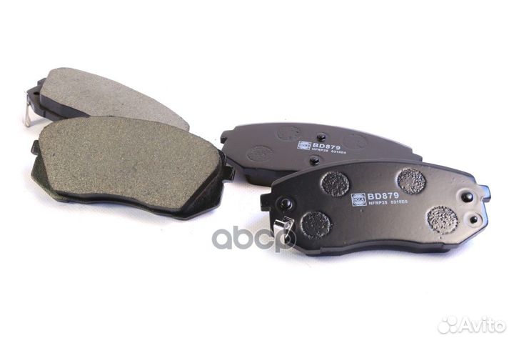 Колодки дискового тормоза с накладками в сборе