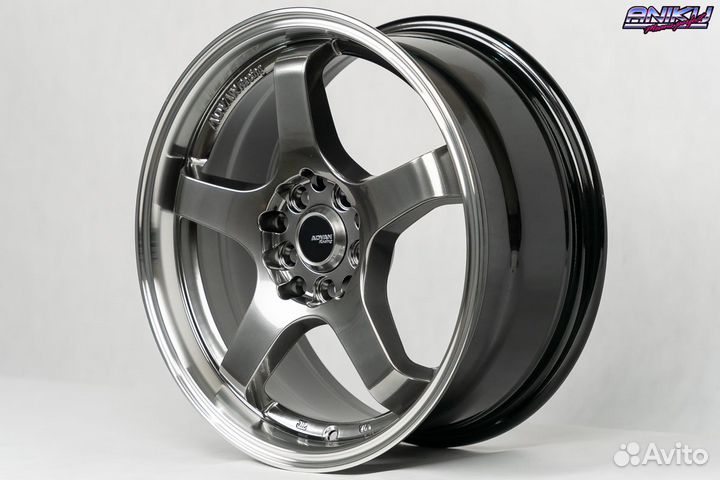 Style Advan GT R16 7.0j ET38 5*100 (E065)