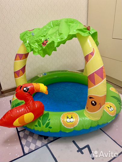 Надувной детский бассейн