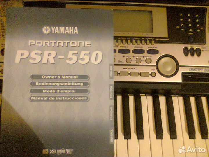 Синтезатор Yamaha PSR-550