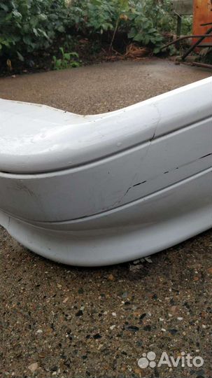 Бампер ваз 2114 белое облако