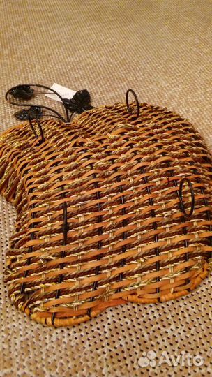 Фруктовница плетеная новая