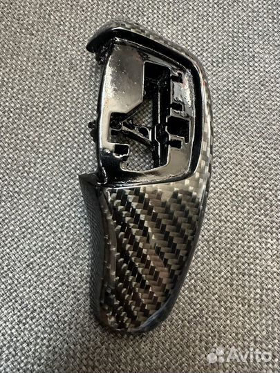 Карбоновая ручка АКПП BMW