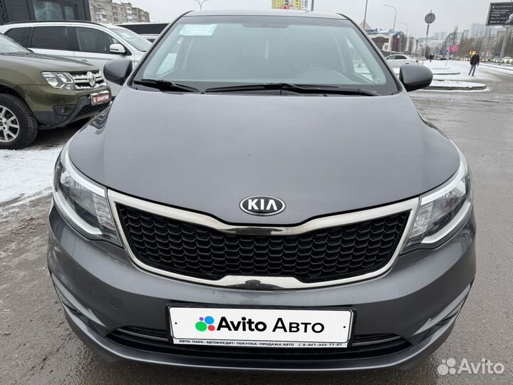 Kia Rio 1.6 МТ, 2015, 117 116 км