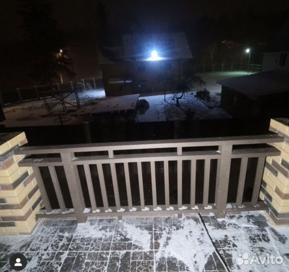 Ограждения из дпк