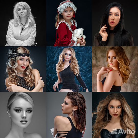 Услуги фотографа в студии