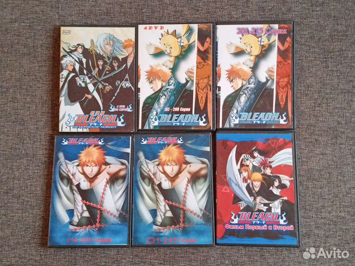 Диски с аниме