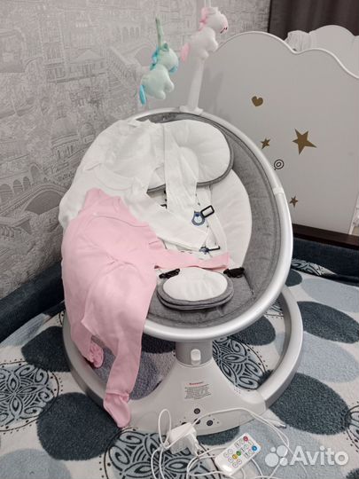 Детская люлька колыбель электрическая
