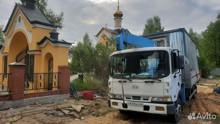 Перевозка бытовок,услуги манипулятора частник