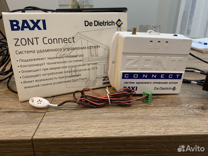 Zont Conect baxi управление котлом