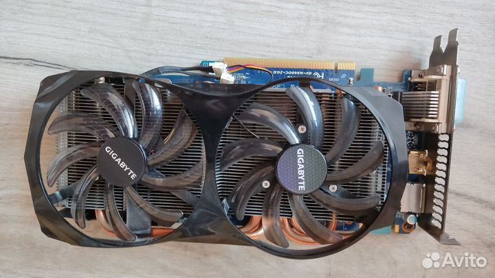 Видеокарта Gigabyte 660 2GB gddr5 192 bit