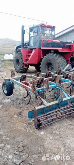 Вспашка земли культиватор