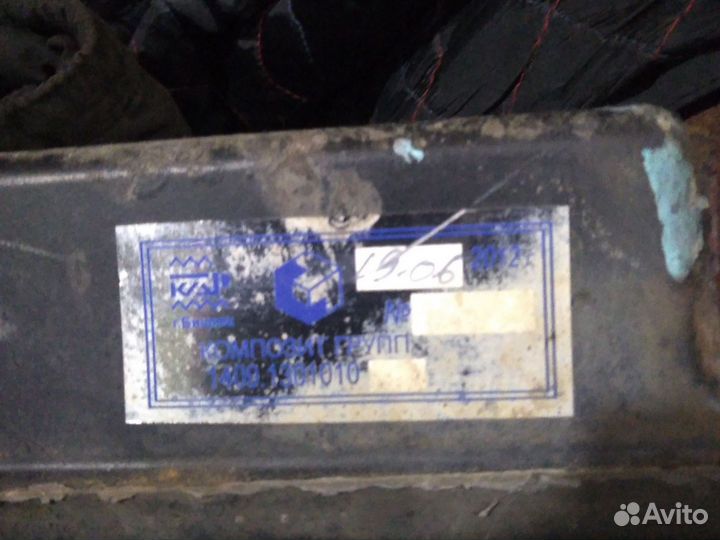 Радиатор маз