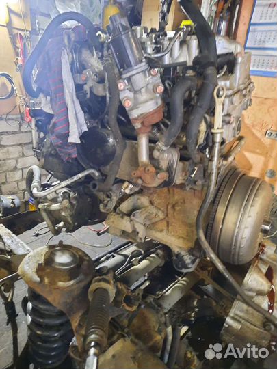 Двигатель 4D56U mitsubishi, всборе с навесным