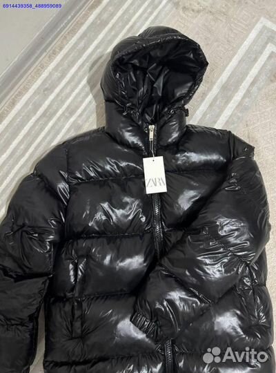 Zara и Moncler пуховик Premium (Арт.89427)