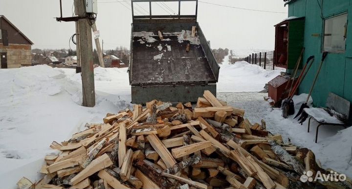 Дрова колотые