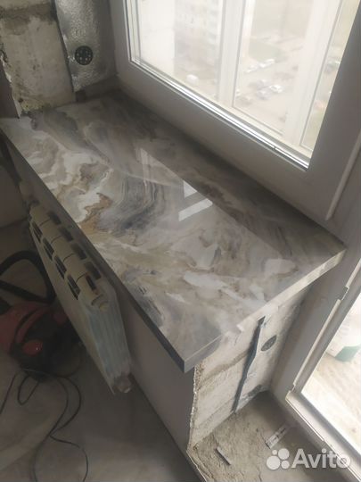 Подоконник из керамогранита