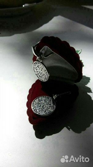 Серьги серебро