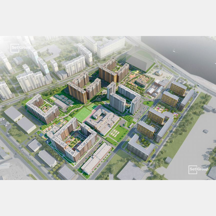 3-к. квартира, 78,4 м², 6/15 эт.