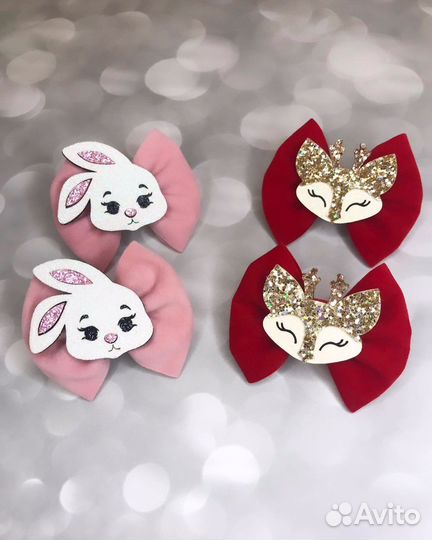Бантики для волос