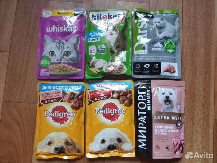 Корм для собак и кошек