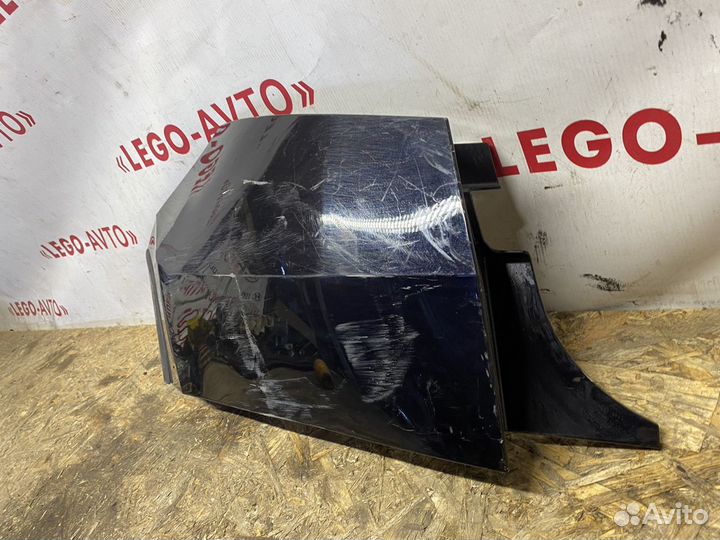 Skoda Karoq накладка заднего бампера левая