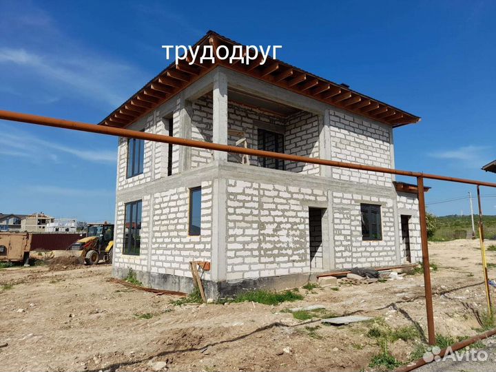 Построим дом из газобетона 145 м кв