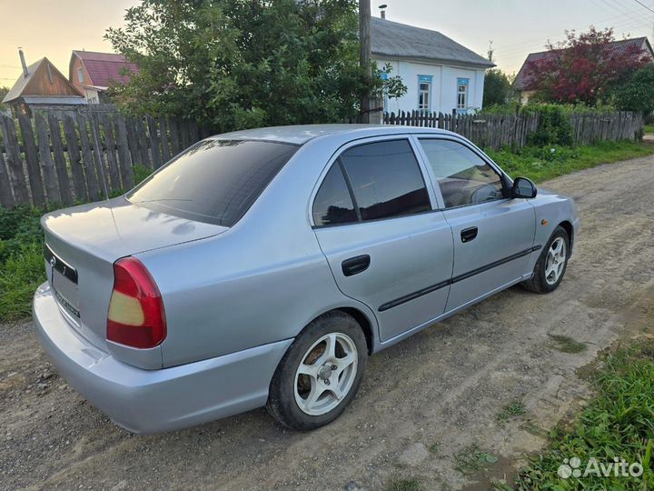 Hyundai Accent 1.5 AT, 2006, 240 000 км