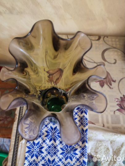 Ваза для цветов хрустальная