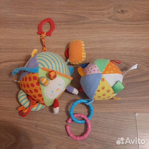 Мягкие погремушки