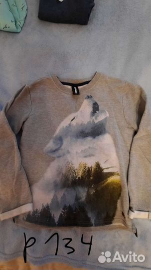 Одежда на мальчика бу, р134-146