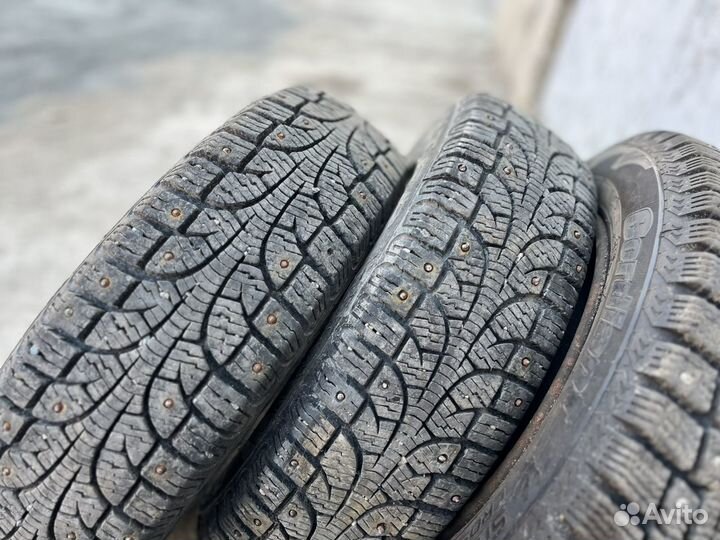 Комплект зимней резины на штамп дисках 155/70 R13