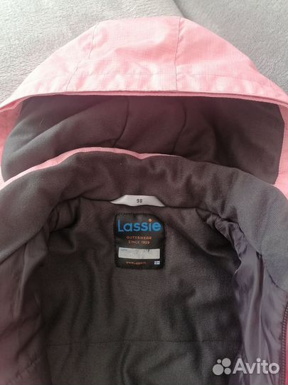 Зимний комбинезон для девочки 98 с мехом