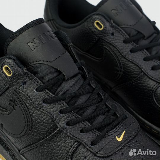 Nike Air Force 1 Low Luxe Black / Gum