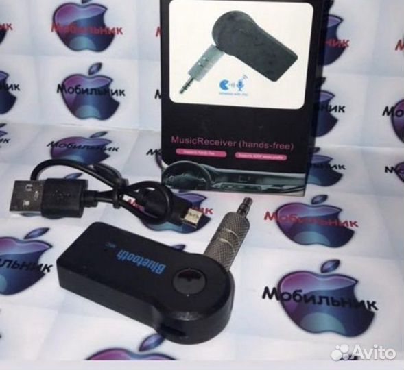 Слушай музыку через aux Bluetooth адаптер vhd