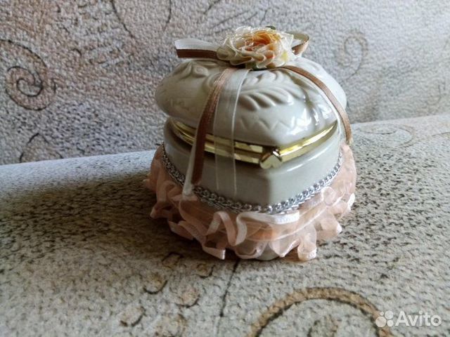 Музыкальная шкатулка в виде сердца