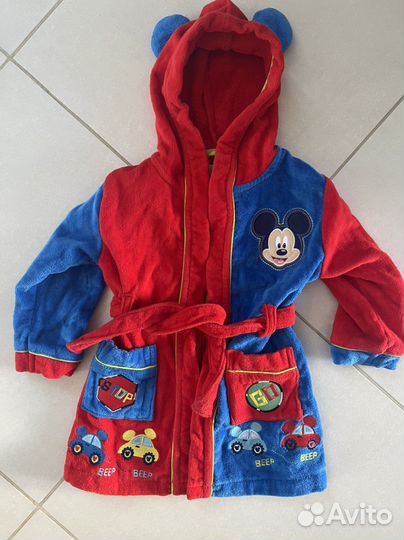Халат новый подарок disney велюр 18-24 оригинал