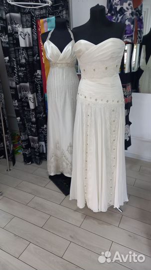 Платья свадебные, на выпускной