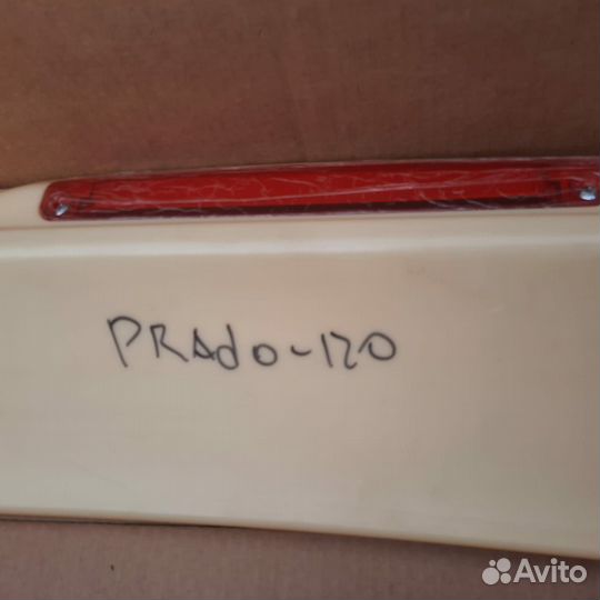 Спойлер тойота ленд крузер прадо 120