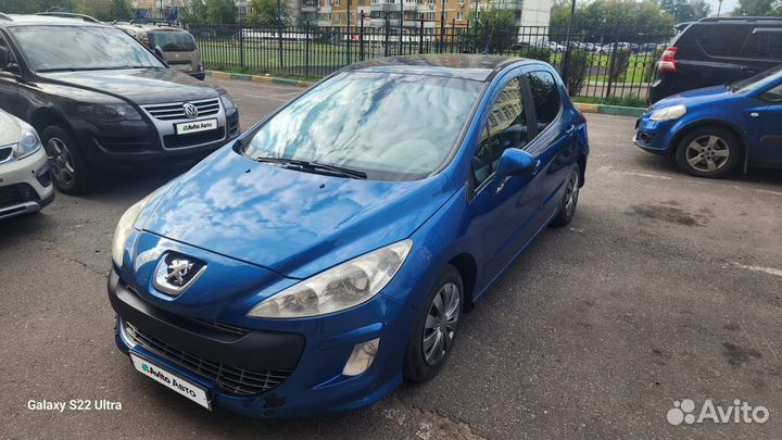Peugeot 308 1.6 AT, 2008, 179 800 км