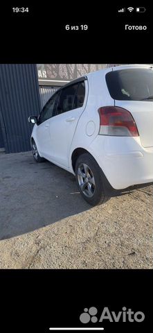 Toyota Vitz 1.0 CVT, 2008, битый, 243 852 км