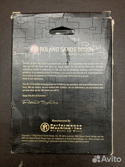 Harley Davidson горловина бака Rolad Sands Design