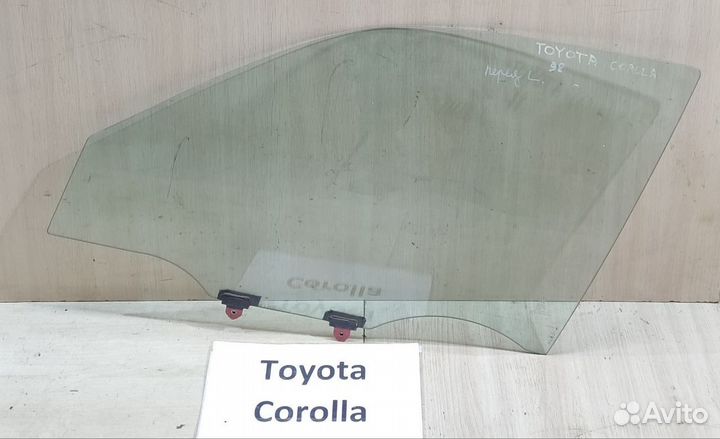 Стекло двери передней Lh Toyota Corolla, 1998г