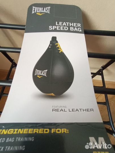 Груша боксерская Everlast leather speed bag size m